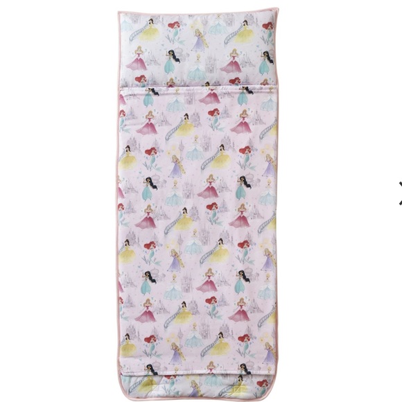 Pottery Barn Kids Pink Disney Princess Nap Mat, Foldable, EUC - Picture 3 of 3